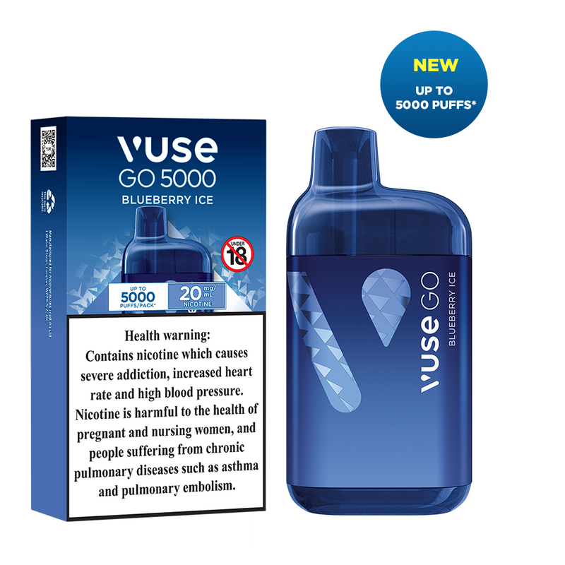 Blueberry Ice - Vuse Go - 5000 Puffs