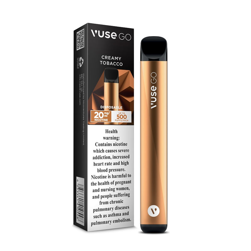 Creamy Tobacco - Vuse Go - 500 Puffs